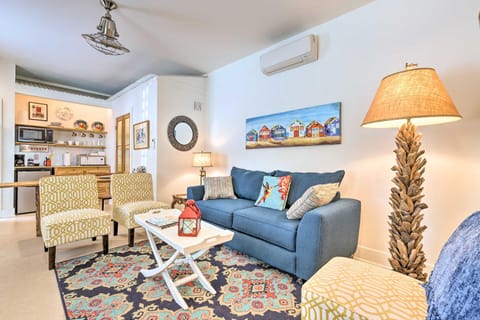 Walk to Beach from Chic Old Town Apartment with Yard Condo in Bay Saint Louis
