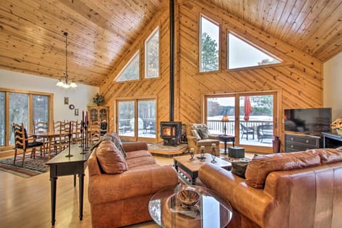 Exceptional Home with Deck about 3 Miles to Sand Valley House in Wisconsin