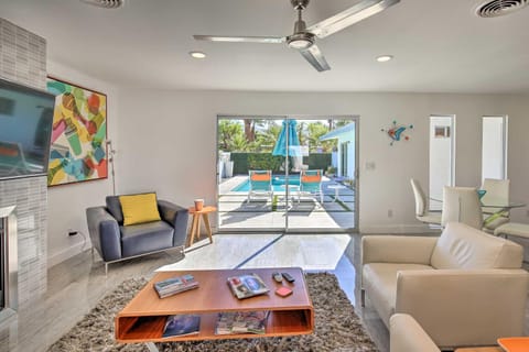 Mid-Century Modern Oasis, 1 Mile to El Paseo! Haus in Indian Wells