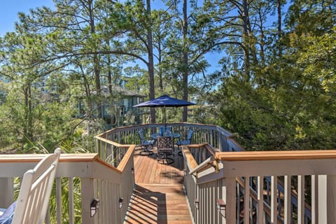 Airy Treehouse with Bikes Walk to Harbour Town! House in Hilton Head Island