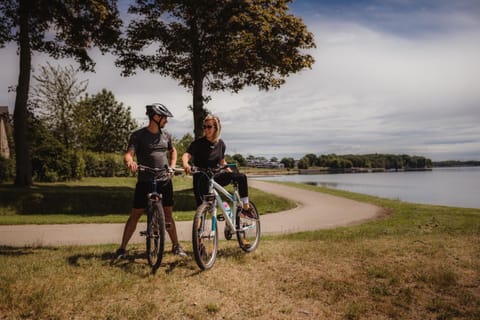 Natural landscape, Cycling, Lake view, River view