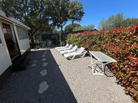 Mobile-home aux Cigales Le Muy 4-6 Personnes,Exterieur XXL pergola ,veranda salon jardin Campground/
RV Resort in Vidauban