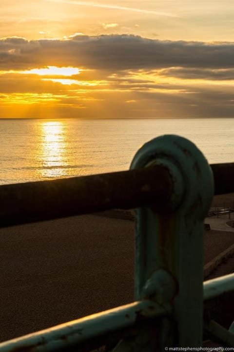 Beach, Sea view, Sunset