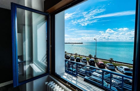 View (from property/room), Bedroom, Sea view, Sea view