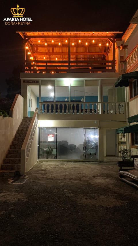 Property building, Night, Balcony/Terrace