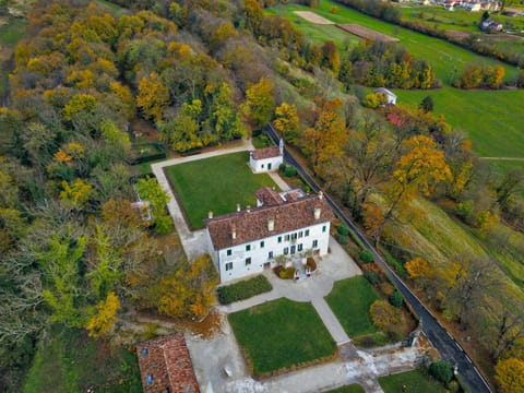 Property building, Spring, Natural landscape, Bird's eye view, Landmark view