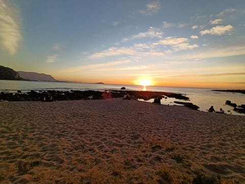 Nearby landmark, Day, Natural landscape, Beach, Mountain view, Sea view, Sunrise, Sunset