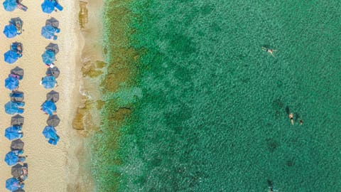 Bird's eye view, Beach