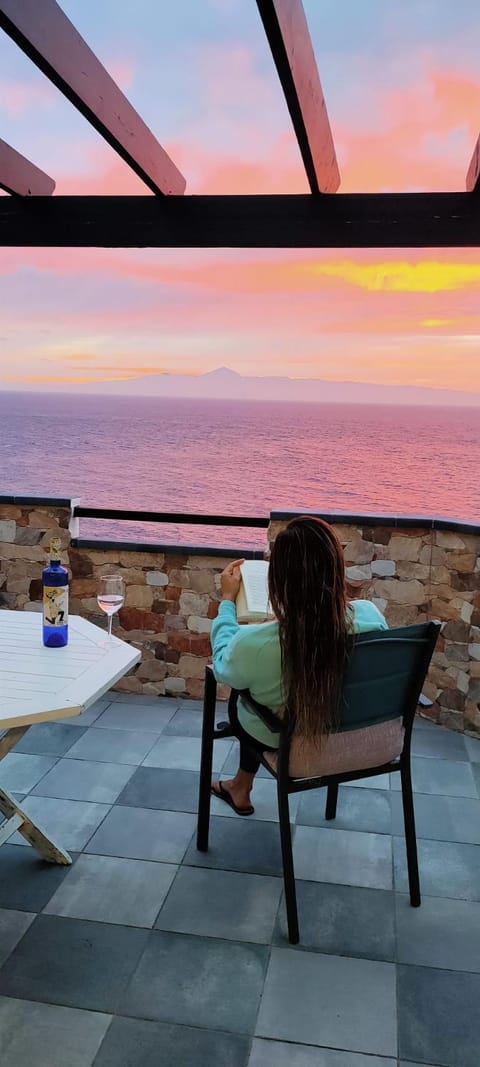 Balcony/Terrace, Beach, Sunset