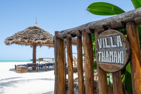 Beachfront Villa Thamani with Private Pool and Beach ZanzibarHouses House in Unguja North Region