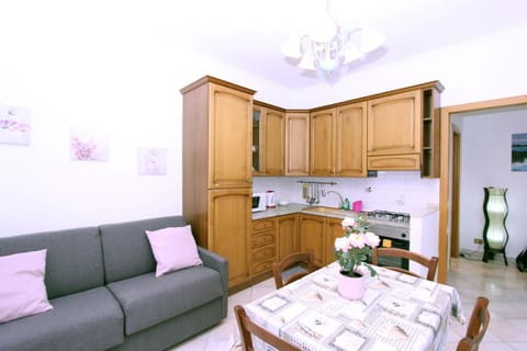 Kitchen or kitchenette, Living room