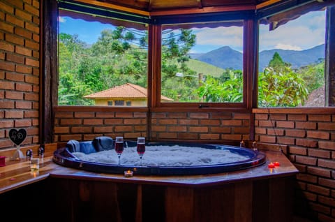 Hot Tub, Mountain view