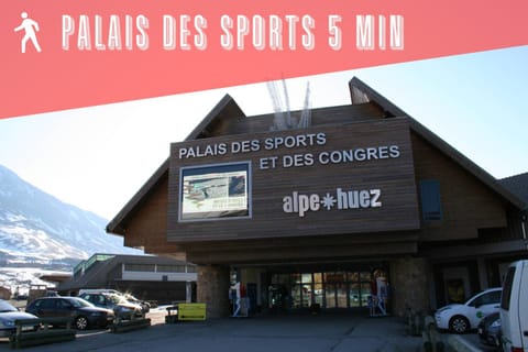 Studio des Jeux - Alpe d'Huez Hyper Centre - 4-5 personnes - Wifi Eigentumswohnung in L'Alpe d'Huez
