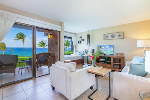 Oceanfront Condo with panoramic views! Copropriété in Princeville