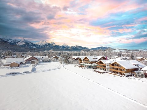 Property building, Natural landscape, Winter