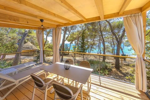 Day, Natural landscape, View (from property/room), Balcony/Terrace, Sea view, sunbed