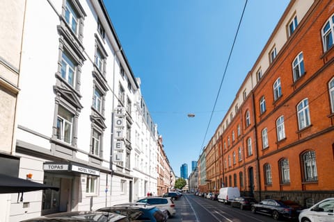 Property building, City view, Location