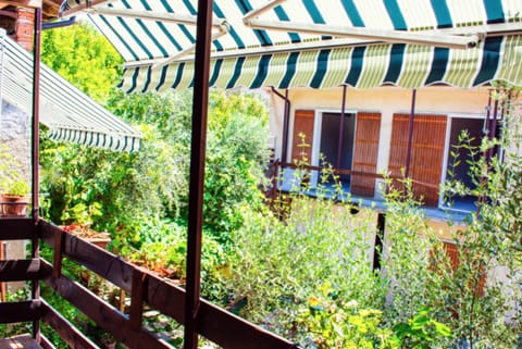 Patio, Balcony/Terrace, Garden view