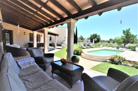 Patio, Living room, Pool view, Swimming pool