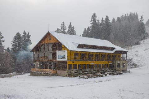 Property building, Restaurant/places to eat, Day, Natural landscape, Winter, Breakfast