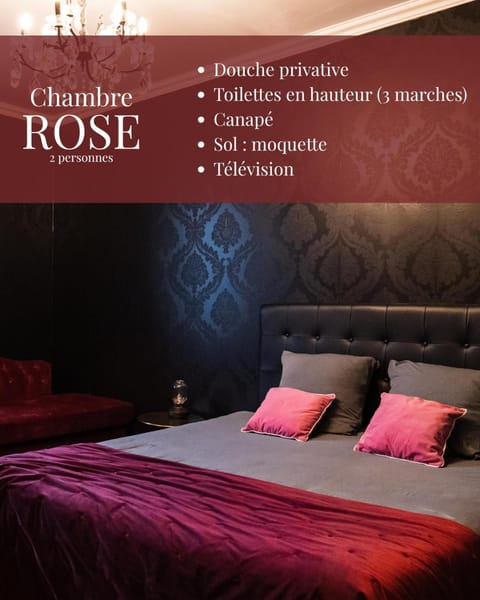 Photo of the whole room, Text overlay