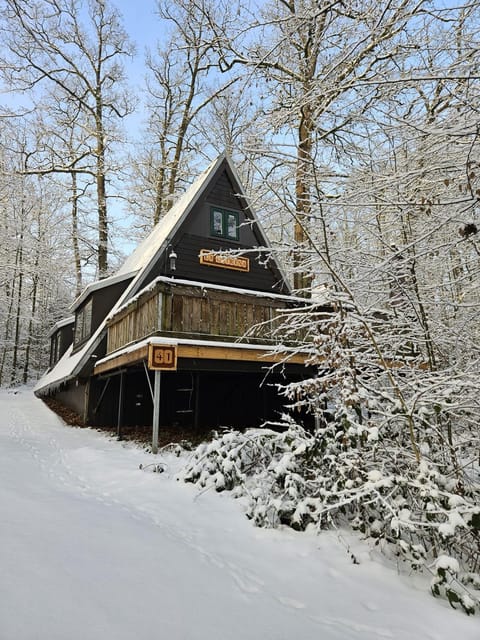 Property building, Day, Winter