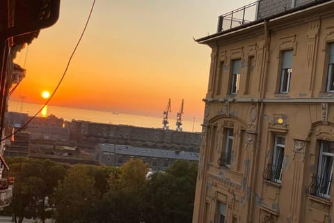 Sea view, Sunset