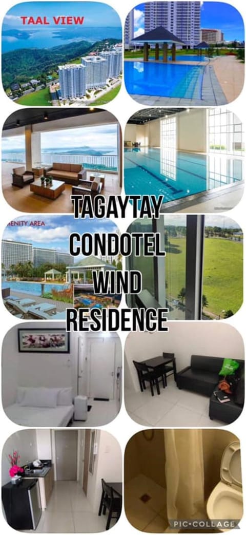 Wind Residence T4- I Near TAAL VIEW at sky lounge Aparthotel in Tagaytay