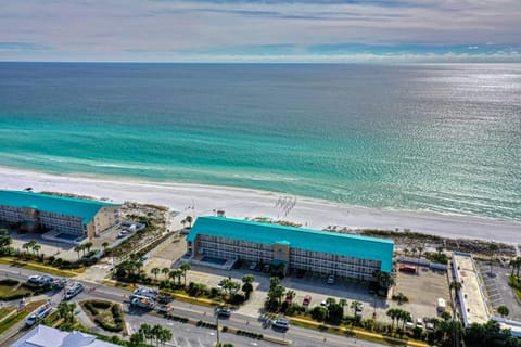 Ground Floor Gulf Front Oasis On Crystal Beach Apartment in Destin