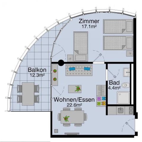 HITrental Allmend Comfort Apartments Eigentumswohnung in Lucerne