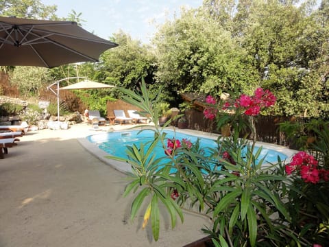 Property building, Pool view