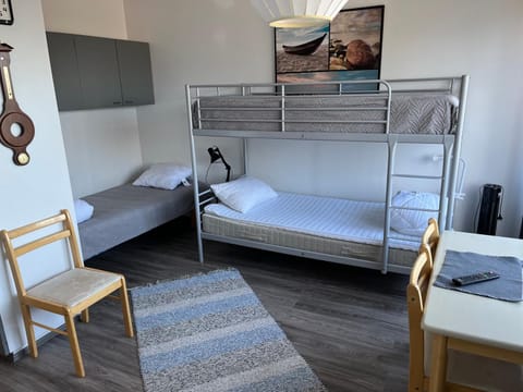 Photo of the whole room, Seating area, bunk bed