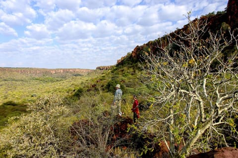 Natural landscape, Hiking, On site, Mountain view