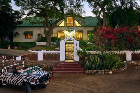 Property building, Night, Garden, Garden