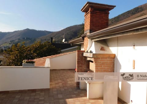 BBQ facilities, Balcony/Terrace, Mountain view