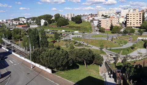 Children play ground, City view