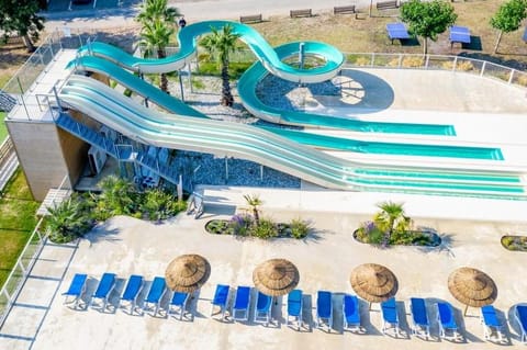 Bird's eye view, Aqua park, Swimming pool