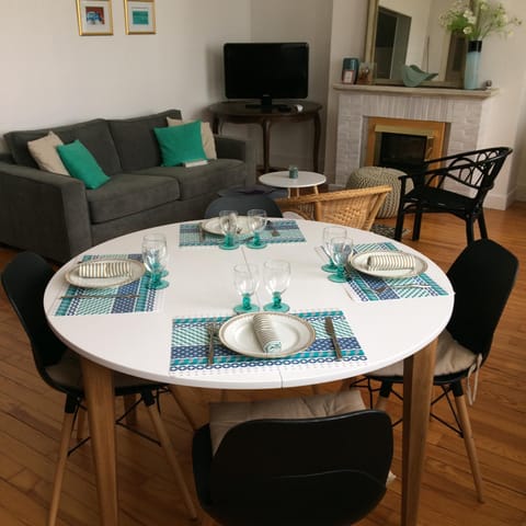 Dining area, Sea view