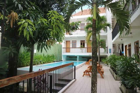 Property building, Garden, Garden view, Swimming pool