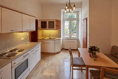 Kitchen or kitchenette, Dining area, minibar, pet friendly, stove