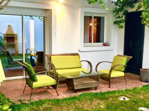 4 bedrooms villa at Dar Bouazza Tamaris 200 m away from the beach with private pool and enclosed garden Villa in Casablanca-Settat