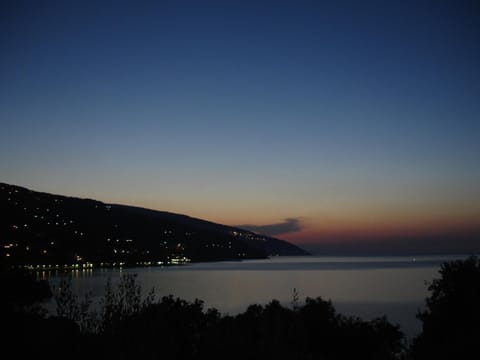 Natural landscape, Sea view, Sunset