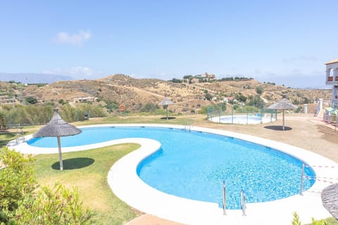 Pool Apt Calahonda 2 with sea view Condo in Sitio de Calahonda
