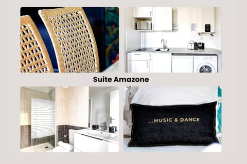 Shower, Toilet, Bathroom, Coffee/tea facilities, Kitchen or kitchenette, microwave, toaster, towels, washing machine