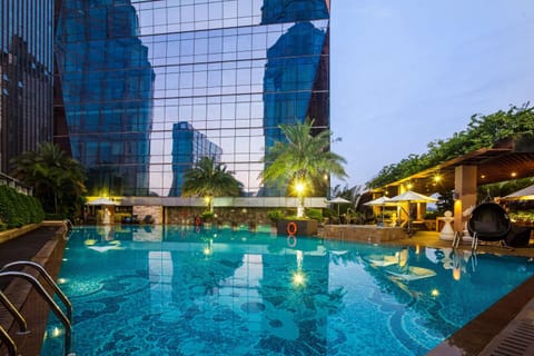 Pool view, Swimming pool