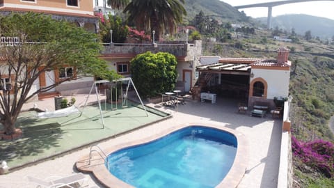 Property building, Pool view, Swimming pool