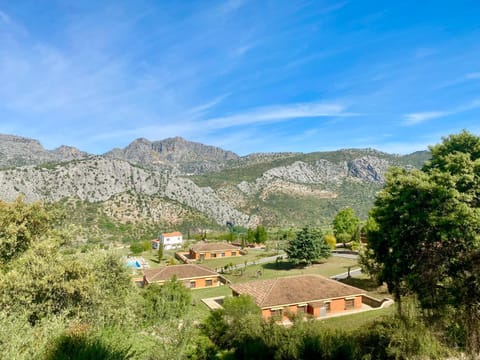 Natural landscape, Bird's eye view, Mountain view