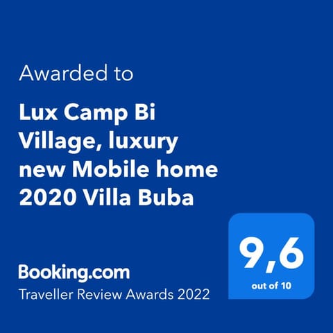 Lux Camp Bi Village, Mobile home Villa Buba House in Fažana