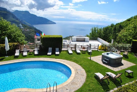 Hot Tub, Garden view, Mountain view, Pool view, Sea view, Swimming pool, Swimming pool