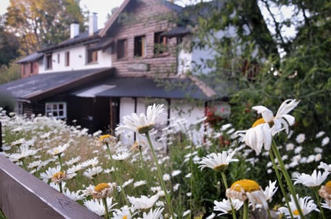 Facade/entrance, Off site, Day, Summer, Lobby or reception, Mountain view